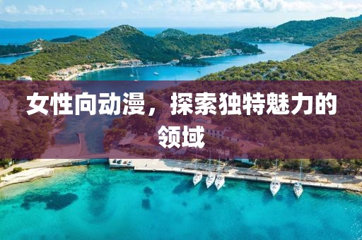 女性向動(dòng)漫，探索獨(dú)特魅力的領(lǐng)域