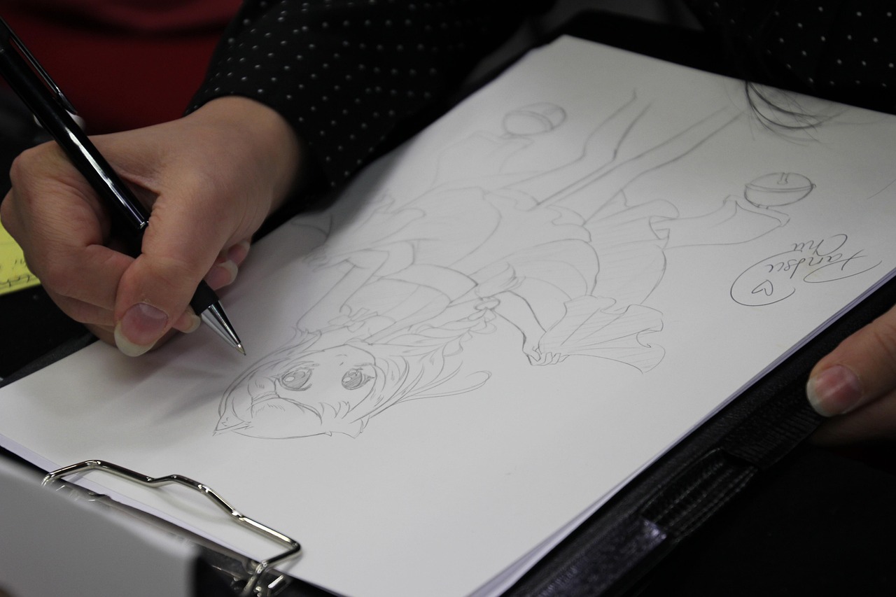 動(dòng)漫人物簡(jiǎn)筆畫(huà)，藝術(shù)與技巧的完美融合